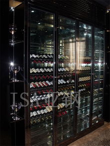 佛山供應不銹鋼紅酒柜加工,不銹鋼酒店酒柜定制